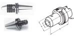 Werkzeugaufnahme für ISO-Steilkegel<br />Werkzeugaufnahmen HSK-A DIN 69893-1